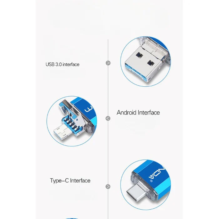 Clé USB 3.0 64GO Multifonctions