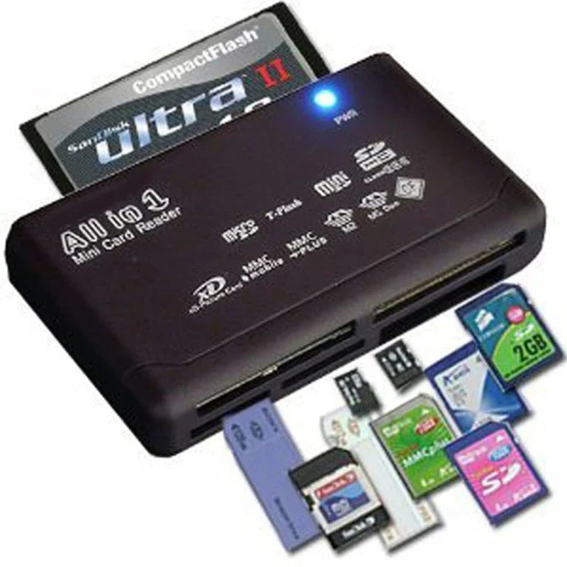 Lecteur de cartes tout en 1
